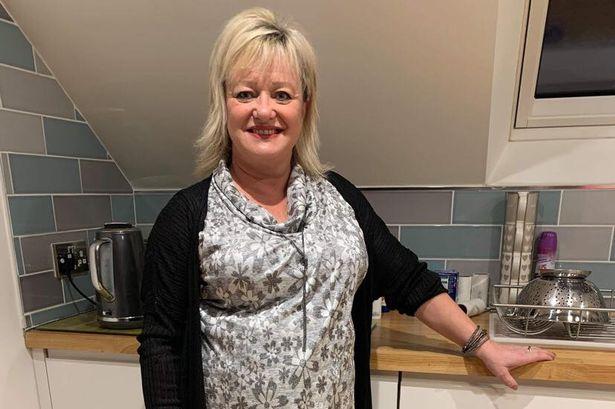 Sharon Wicks who has been commended for her selfless work around Hayle